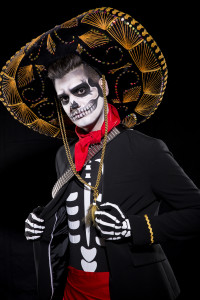 Day of the Dead Skull Makeup